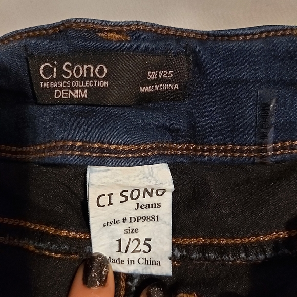 4/$25 CI SONO 1/25 blue jeans - Picture 2 of 6
